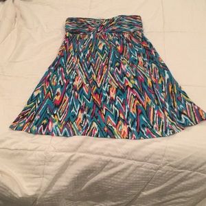 Laundry strapless beach dress